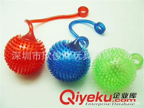 圣诞节玩具 环保橡胶可挤压可拉伸YOYO闪光玩具