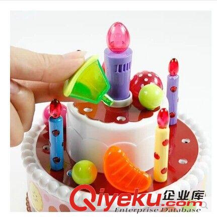 過家家玩具 五星貝樂星會唱歌的蛋糕37970兒童過家家玩具可切錄音光控玩具原始圖片2
