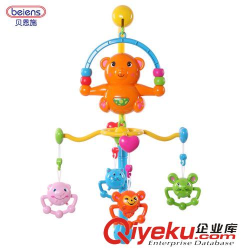 搖鈴床鈴 貝恩施嬰幼兒童音樂旋轉(zhuǎn)床鈴 嬰幼兒寶寶益智床頭掛鈴廠家直銷原始圖片2