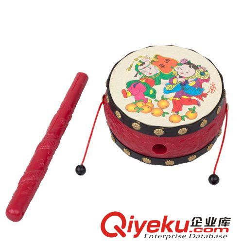嬰兒生活用具 兒童玩具廠家直銷嬰兒早教樂器傳統吉祥兒童玩具大撥浪鼓搖鼓原始圖片2