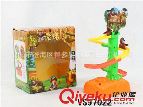 最暢銷新品跑江湖時貨 地攤江湖暢銷發(fā)條熊出沒打鼓玩具 上鏈熊大 熊二 光頭強兒童玩具