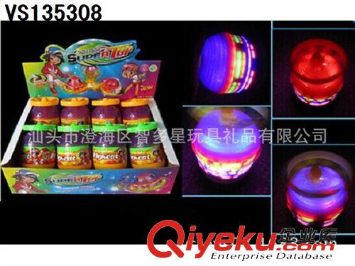 時貨 江湖熱賣陀螺鎧甲陀螺 電動陀螺 電動玩具 閃光陀螺 地攤時貨原始圖片2