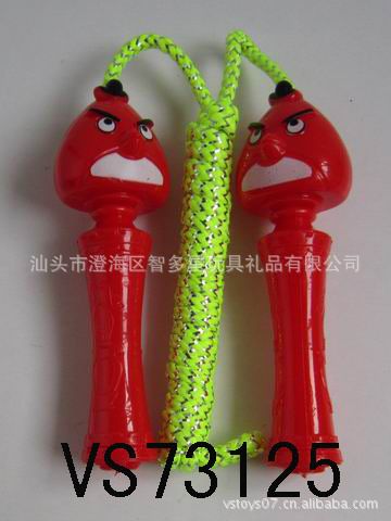 體育系列 廠家直銷兒童小鳥(niǎo)跳繩（二款混裝）學(xué)生玩具 兒童跳繩 體育用品原始圖片3