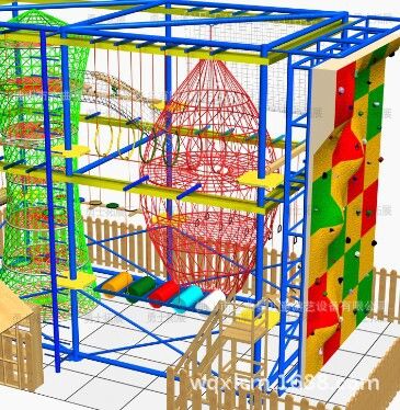 淘气堡组合 专业订制 儿童探险拓展游乐设备 室内儿童乐园拓展设备