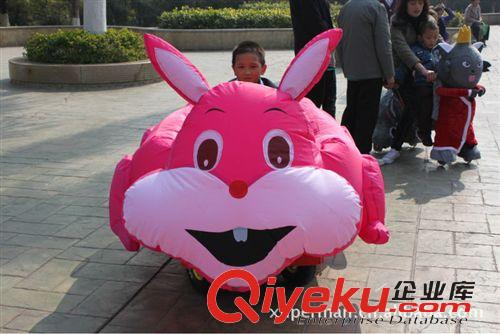 充氣電瓶車/氣模游樂車 兒童電動游藝車，新款充氣電瓶車原始圖片3