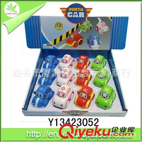 慣性產(chǎn)品 韓國ROBOCAR POLI Q版珀利變形機器人卡通慣性車（展示盒）