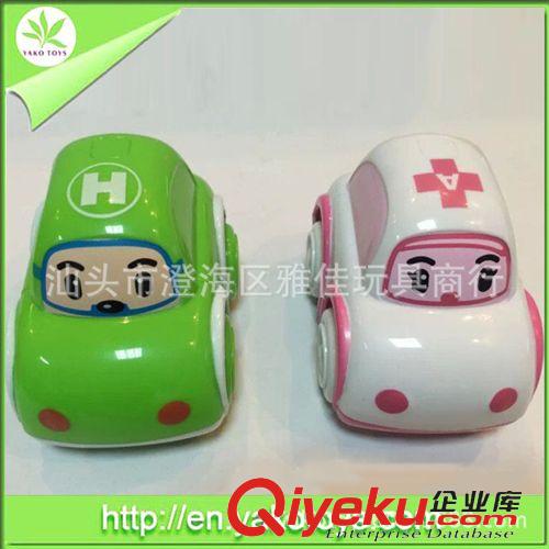 慣性產(chǎn)品 韓國ROBOCAR POLI Q版變形機(jī)器人卡通慣性車 珀利警車