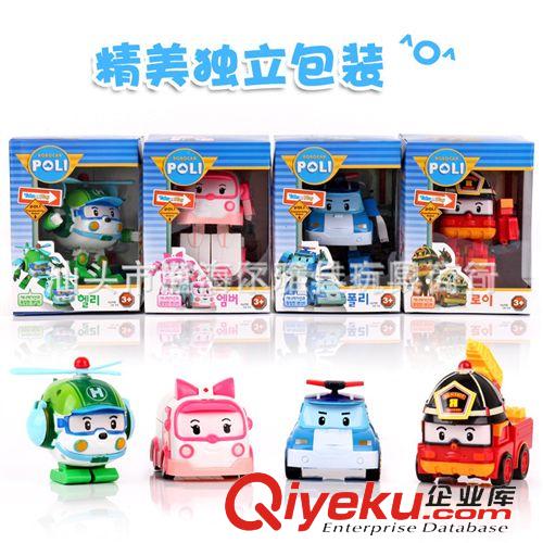 变形系列 爆款韩国ROBOCAR POLI  Q版珀利变形车变形机器人 动漫周边玩具