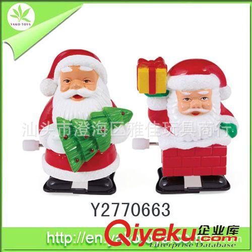上鏈推拉玩具 上鏈/發(fā)條圣誕節(jié)禮物贈(zèng)品 卡通上鏈?zhǔn)フQ樹(shù)和鹿  地?cái)偀豳u(mài)原始圖片3