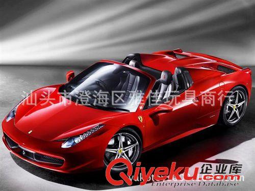 遙控玩具 1：14 方向盤法拉利458遙控車模