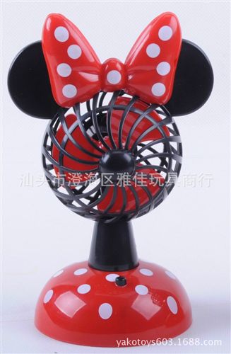 夏天玩具 卡通米奇米妮夏天電風(fēng)扇原始圖片3