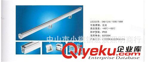 LED洗墻燈 LED洗墻燈外殼 3035 戶外防水 小功率線條射燈