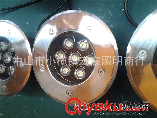 LED地埋燈 圓形18W 防水戶外LED地埋燈 led埋地射燈 200*230 燈具批發(fā)