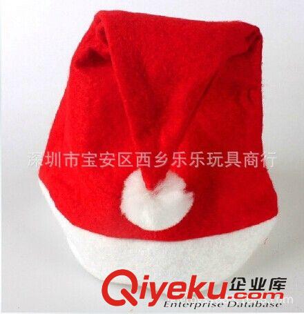 手拍／節(jié)日喜慶／禮品用品 圣誕帽批發(fā) 紅色帽子廠家直銷 圣誕帽批發(fā) 圣誕用品 喜慶節(jié)日禮品原始圖片2