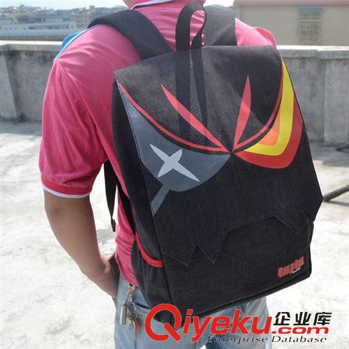 斬服少女 新品雙斬少女?dāng)胤倥p流子鮮血雙肩包書包旅游包背包 動漫周邊原始圖片3