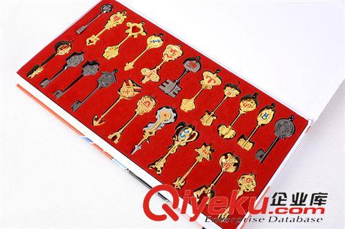 妖精的尾巴 妖精的尾巴鑰匙 22支鑰匙配送行會標(biāo)志項(xiàng)鏈 送掛圈套裝 廠家直批原始圖片3