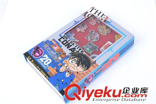 柯南 名zt柯南動(dòng)漫周邊16周年劇場版徽章套裝全彩色版 廠家直銷價(jià)原始圖片3