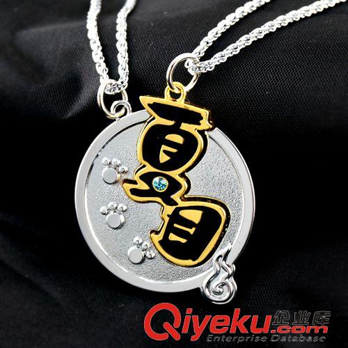 夏目友人帳 夏目友人帳貓咪老師斑精美情侶項(xiàng)鏈吊墜新番動(dòng)漫周邊廠家直銷批發(fā)原始圖片2