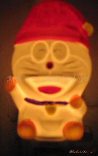 陶瓷小夜燈 香熏圣誕小屋陶瓷小夜燈（廠家直銷）