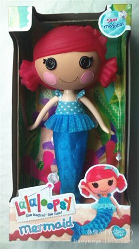 娃娃 LALALOOPSY LALA公仔樂樂天使配動物美人魚系列（紐扣公仔）