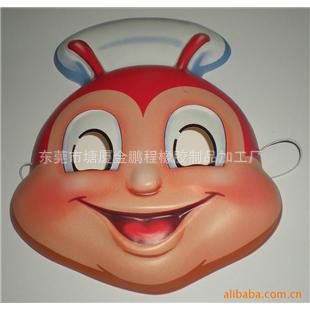 EVA面具 廠家專業(yè)生產(chǎn)兒童面具卡通虎原始圖片3