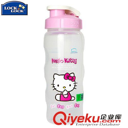 韓國zp樂扣樂扣 授權(quán)樂扣樂扣Hello Kitty 環(huán)保PP塑料HPP727-CKT-CHS兒童安全水杯