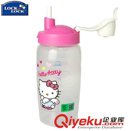 用品其它 授權(quán)樂扣樂扣 Hello Kitty便攜指環(huán)杯HPP726T-DKT玫紅兒童吸管杯