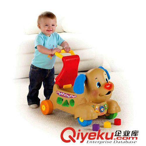 寶寶學步踏行車 費雪多功能小狗皮皮踏行車BCT93雙語教學模式/寶寶學步小狗游戲車原始圖片2