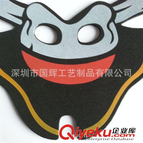 萬圣節(jié)/鬼節(jié)、EVA面具 廠家定做EVA制品/EVA環(huán)保面具 海賊王系大海盜兒童面具原始圖片3