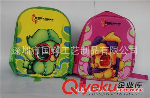 EVA箱包/新品 深圳箱包廠生產(chǎn)EVA防水兒童書包 2015年幼兒園精品卡通書包原始圖片3