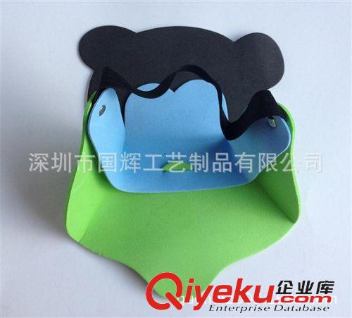 廣告促銷禮品【EVA】 深圳國輝工藝訂制EVA熊貓面具 萬圣節兒童面具 玩具禮品 小孩玩具