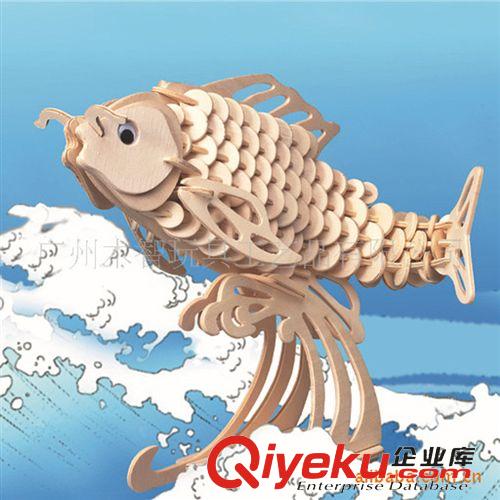 昆蟲恐龍動(dòng)物世界 訂做四聯(lián)木制仿真小公雞拼裝模型玩具/立體拼圖DIY益智玩具批發(fā)