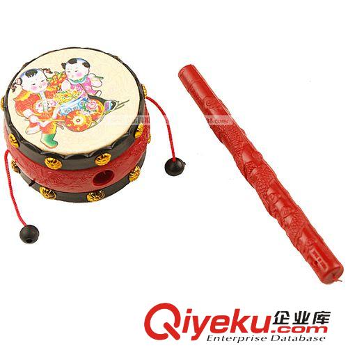 嬰兒玩具 【tj促銷】批發(fā)兒童玩具 質(zhì)量好的吉祥浪鼓 嬰幼兒手搖鼓批發(fā)