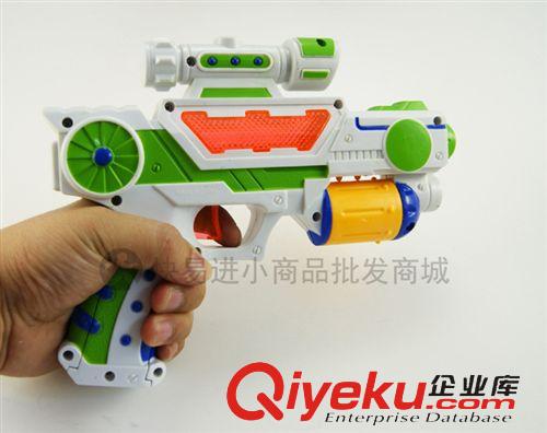 地攤玩具 【月銷上萬】超炫兒童玩具槍 7種圖案 發(fā)聲發(fā)光投影槍原始圖片2