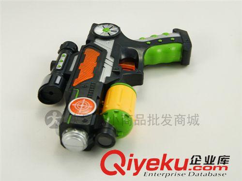 地攤玩具 【月銷上萬】超炫兒童玩具槍 7種圖案 發(fā)聲發(fā)光投影槍原始圖片3