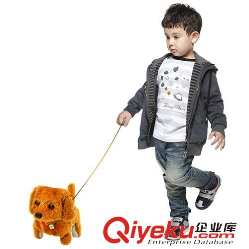 遙控/電動玩具 【全網(wǎng){zd1}價】發(fā)光發(fā)聲前進后退玩具狗 兒童益智電動玩具原始圖片2
