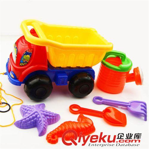 交通工具/工程車 【人氣爆款】兒童沙灘車玩具套裝 小孩{za}玩具（內含5種配件）