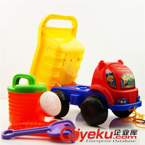 交通工具/工程車 【人氣爆款】兒童沙灘車玩具套裝 小孩{za}玩具（內含5種配件）