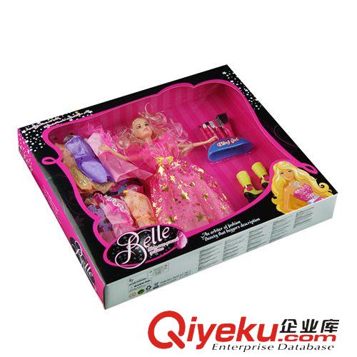 娃娃/公仔/玩偶 【tj促銷】 7套換裝芭芘娃娃模型玩具 女孩禮物 11寸娃娃批發(fā)原始圖片3
