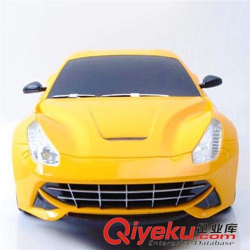 塑膠玩具系列 1：18 法拉利汽車模型 兒童遙控車  帶充電四通遙控車原始圖片2