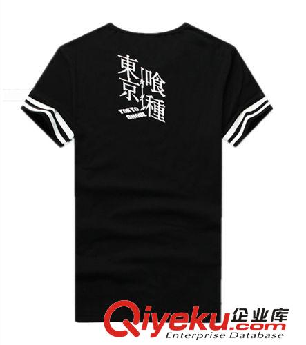 男式T恤 東京食尸鬼 東京喰種 t恤 霧島董香 金木研 男女純棉 動漫周邊原始圖片2