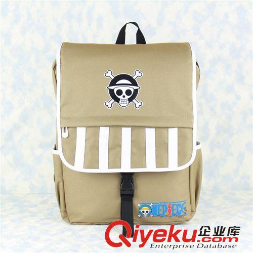 其他女包 海賊王雙肩包 學生旅游休閑包 動漫雙肩包 骷髏頭書包原始圖片2
