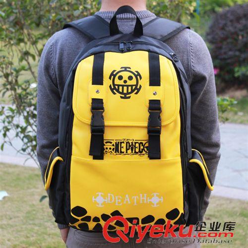 時尚休閑男包 海賊王雙肩包羅路飛雙肩包 PU雙肩包 動漫漫展COS雙肩包外貿