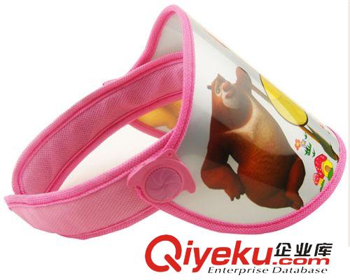 夏天熱銷玩具 批發(fā)夏日兒童卡通熊太陽帽 多種顏色可選 炎炎夏日兒童遮陽帽原始圖片2