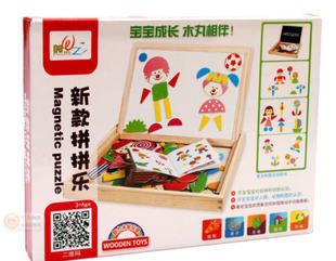 兒童畫板 新款磁性拼畫板 新款拼拼樂 親子拼拼樂 兒童智力益智玩具原始圖片2