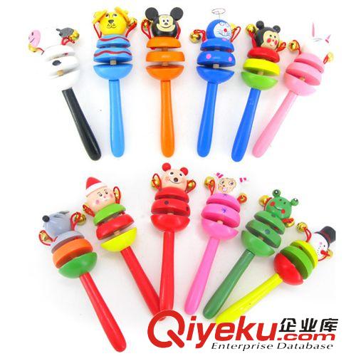 木制玩具區(qū) 木制玩具 卡通動物搖鈴 嬰兒用品系列 鈴鐺搖鈴 木質(zhì)手搖鈴批發(fā)原始圖片3