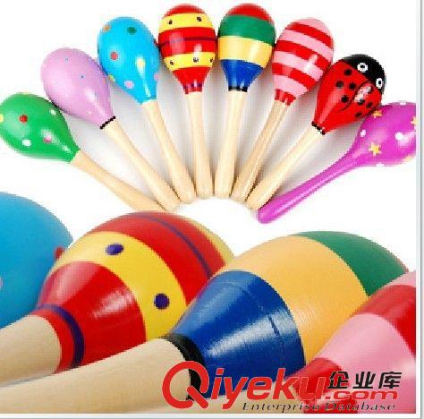 木制玩具區 奧爾夫樂器木制沙球沙鈴 沙錘嬰兒玩具搖鈴 幼兒園教具原始圖片2
