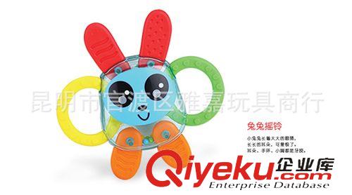 嬰兒類 優貝比3305兔兔搖鈴