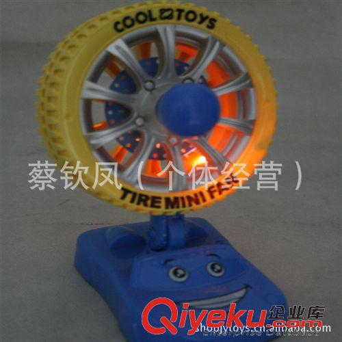 夏天玩具 USB大風(fēng)力輪胎充電風(fēng)扇,夏天熱銷創(chuàng)意車輪風(fēng)扇,創(chuàng)意充電輪胎風(fēng)扇原始圖片2