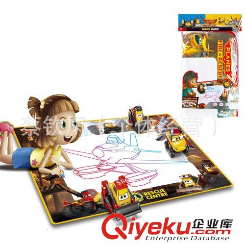益智玩具 廠家直銷飛機(jī)總動(dòng)員2火線救援水畫布水畫筆+EVA模型一套益智玩具原始圖片2